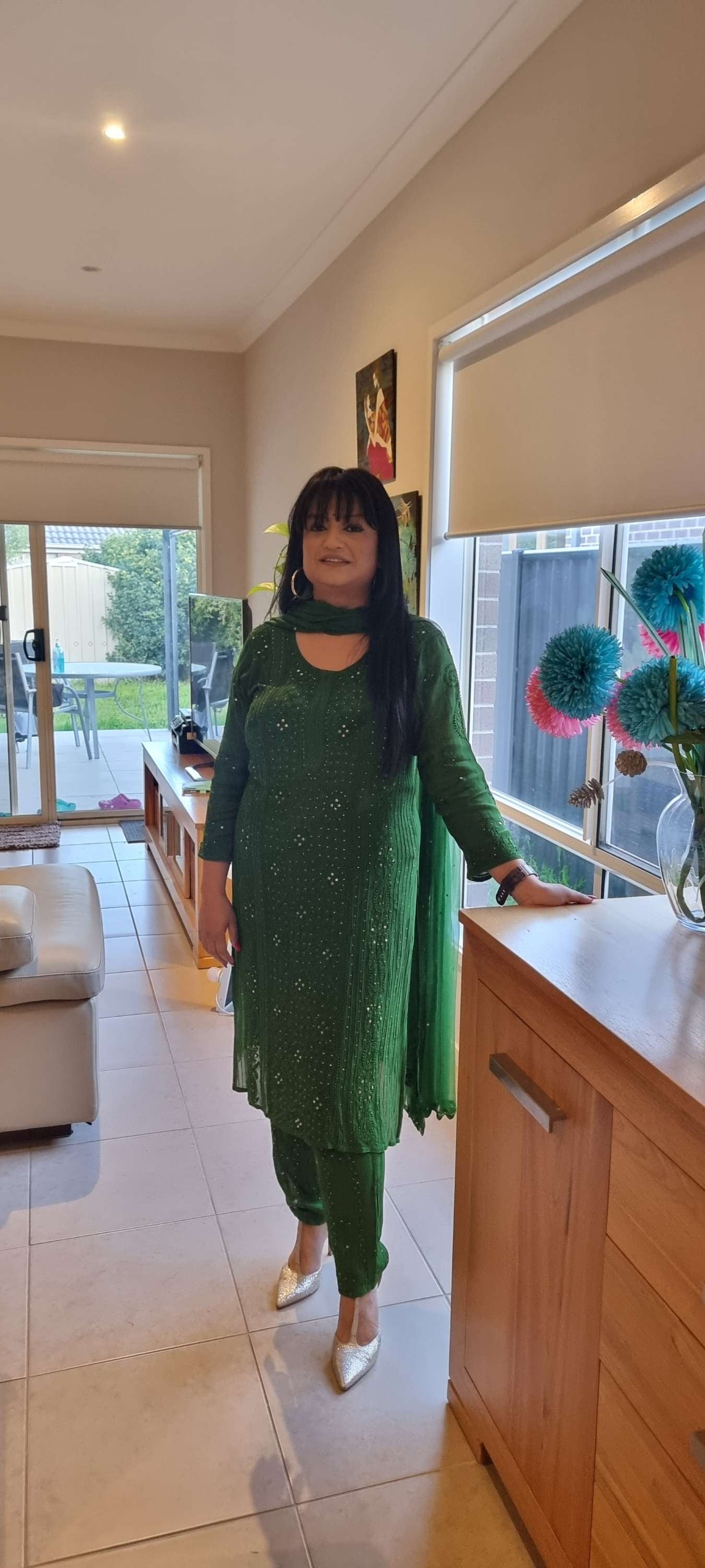 Ruhaani chikankari suit