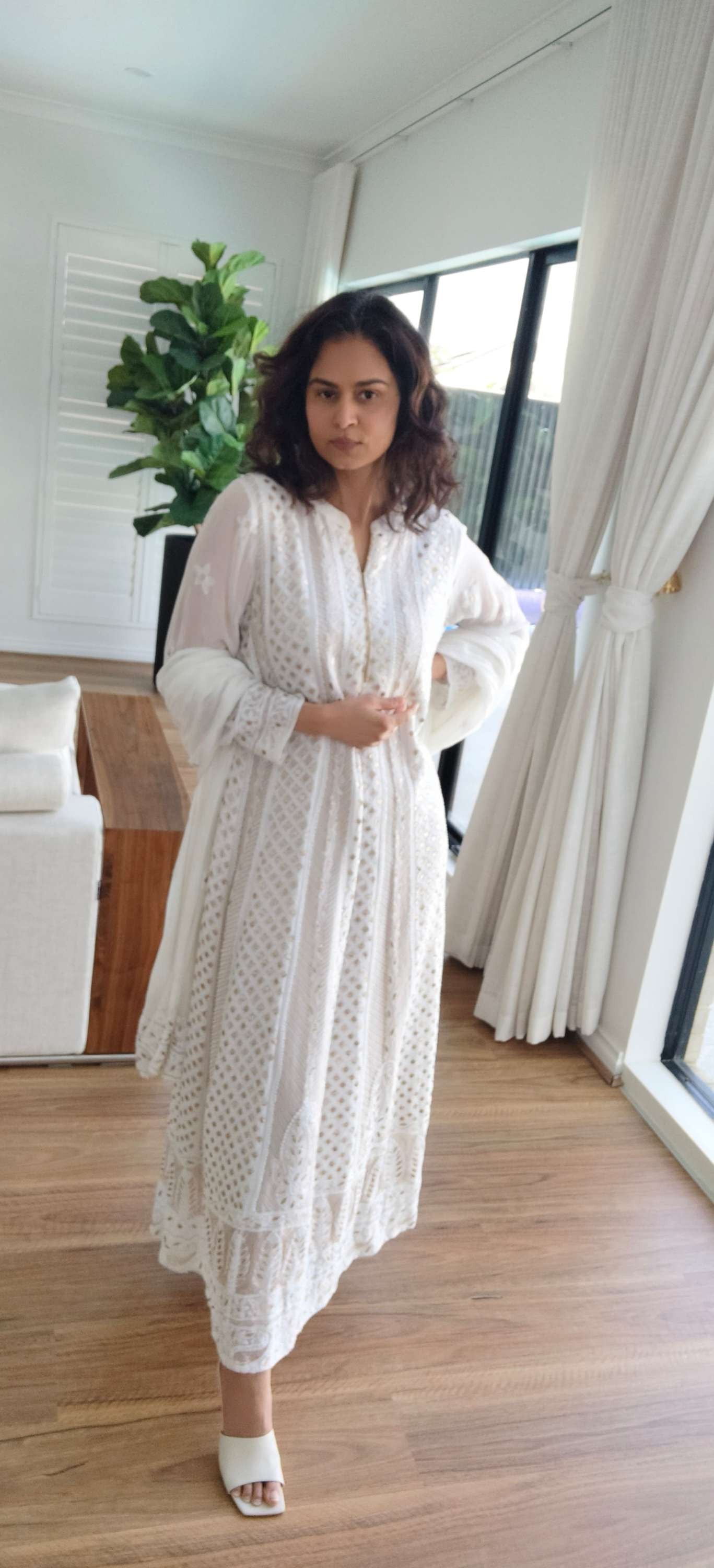 Gotapatti anarkali full set front