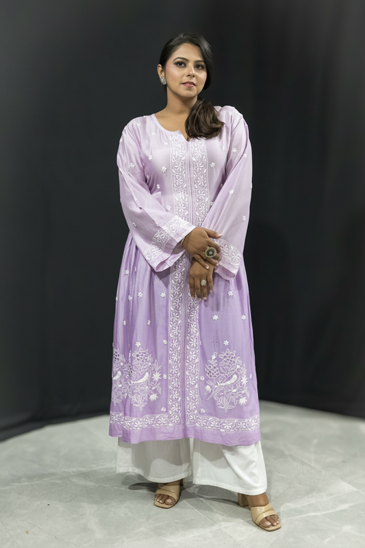 Silk Long dress nargisi