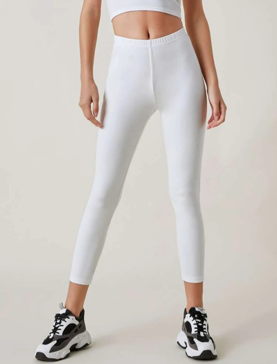 White leggings