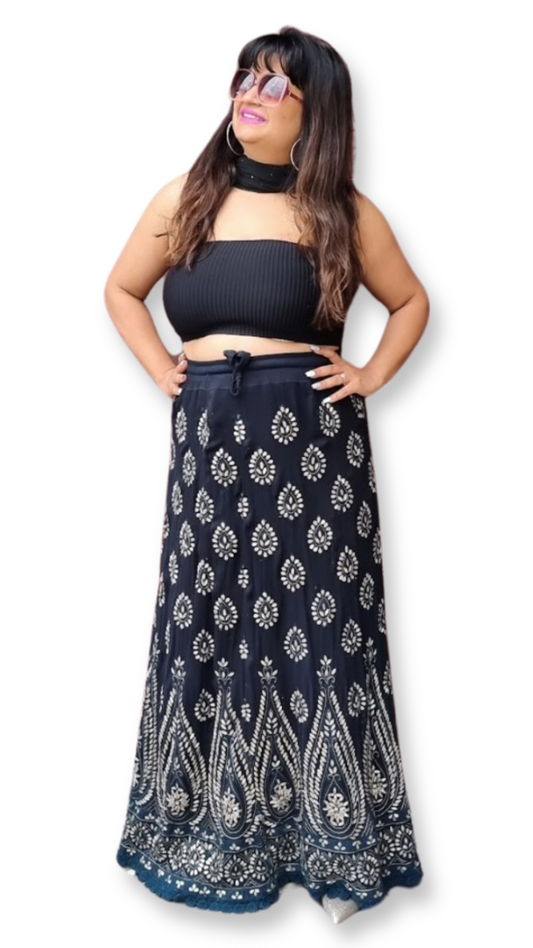 Gotapatti skirt,top and dupatta