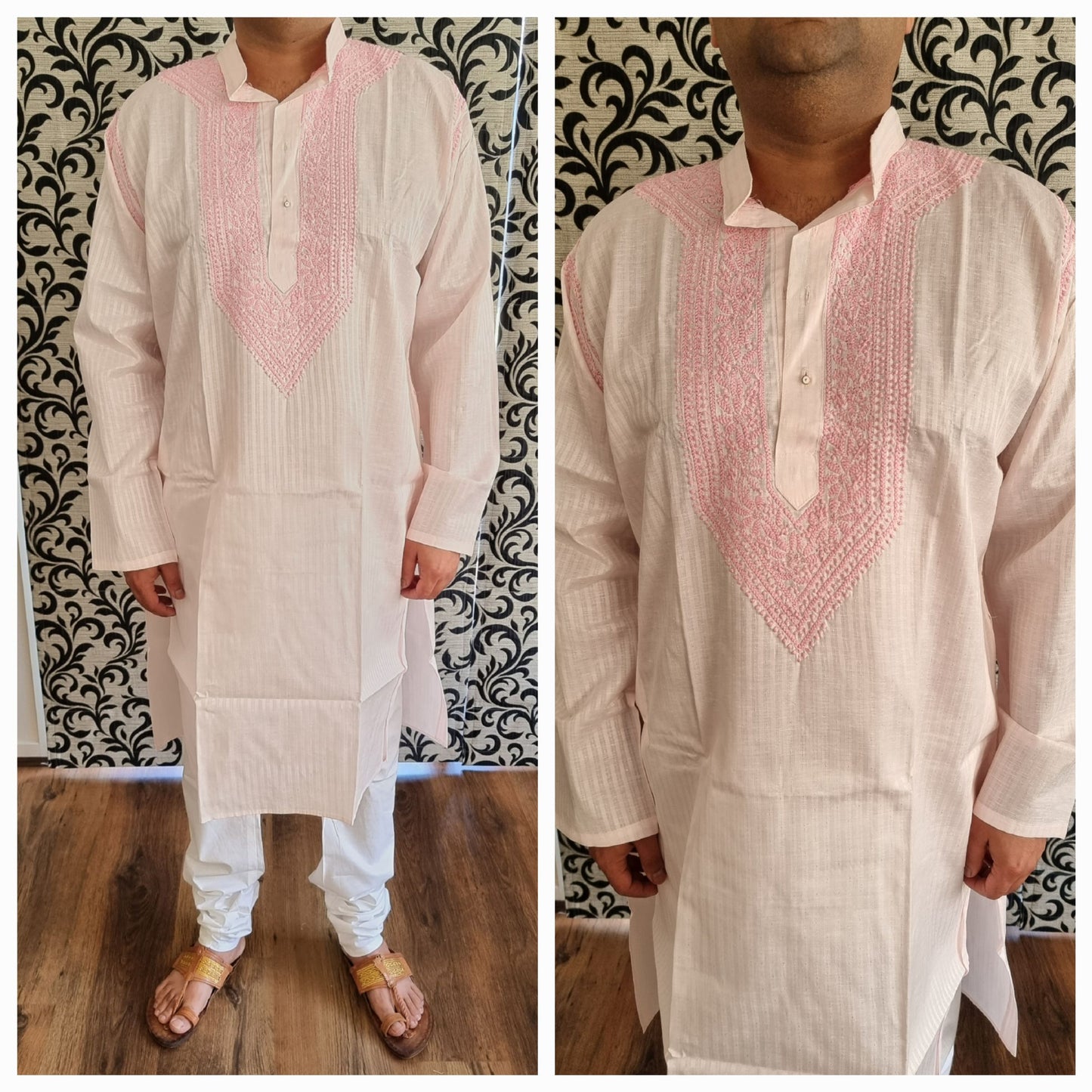 Cotton mix kurta and Pajama