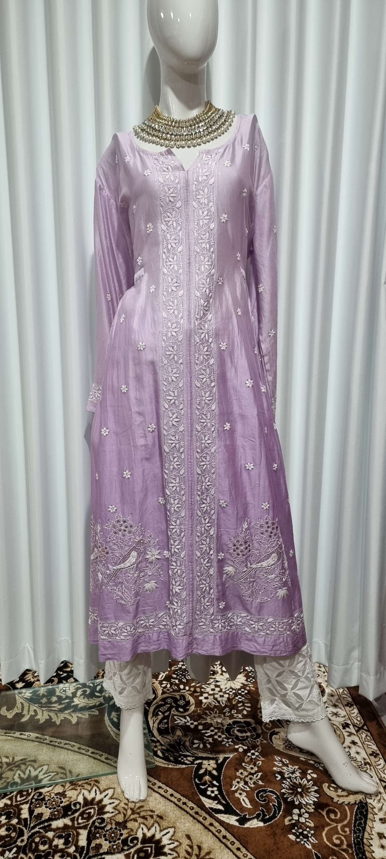 Silk Long dress nargisi
