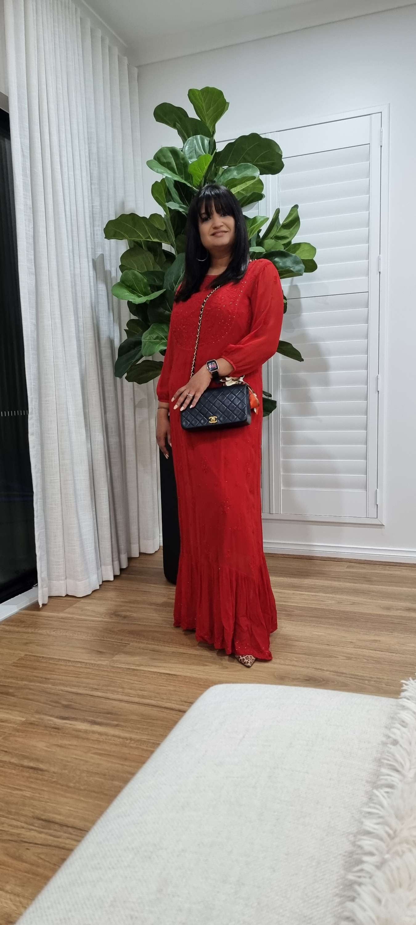 Luxury Chikankari Gown