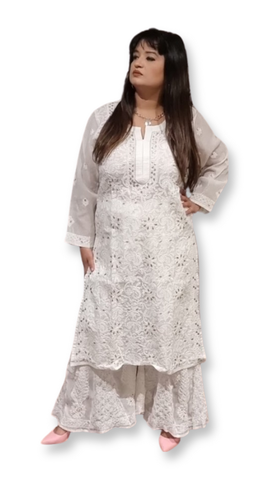 Gotapatti kurta in Cotton