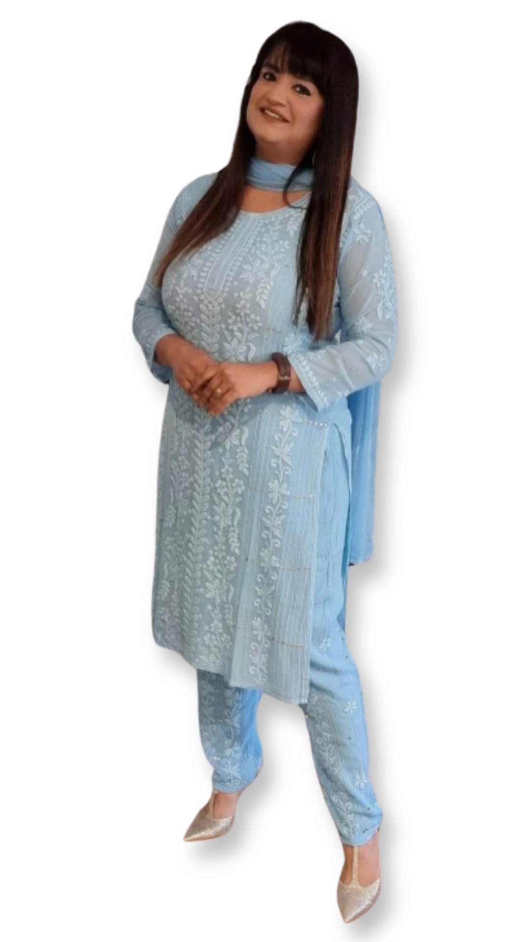 Ruhaani chikankari suit