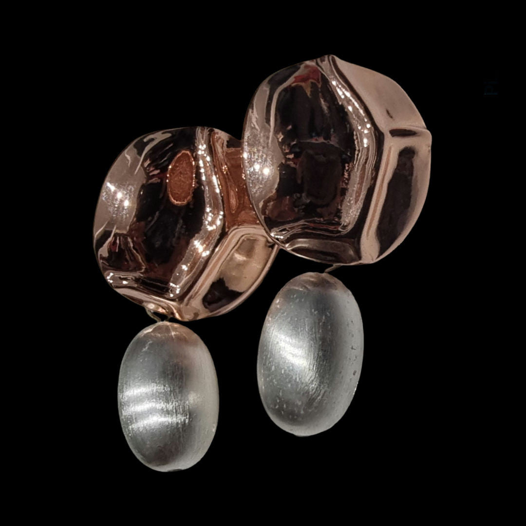 Modern Pearl earrings