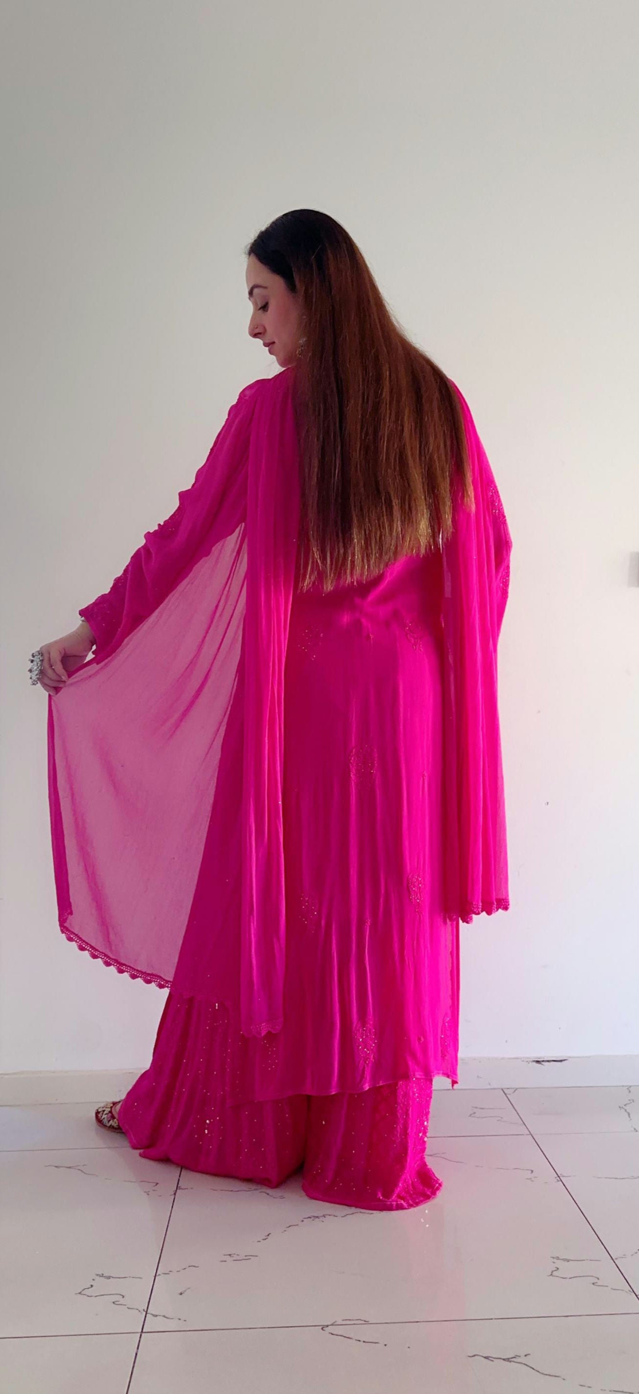 Long Kurta Luxury sharara suit