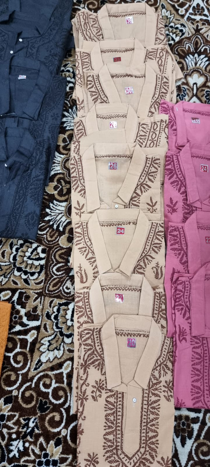 Kids' chikankari kurta pyjama set — styling view | Boys kurta pyjama set