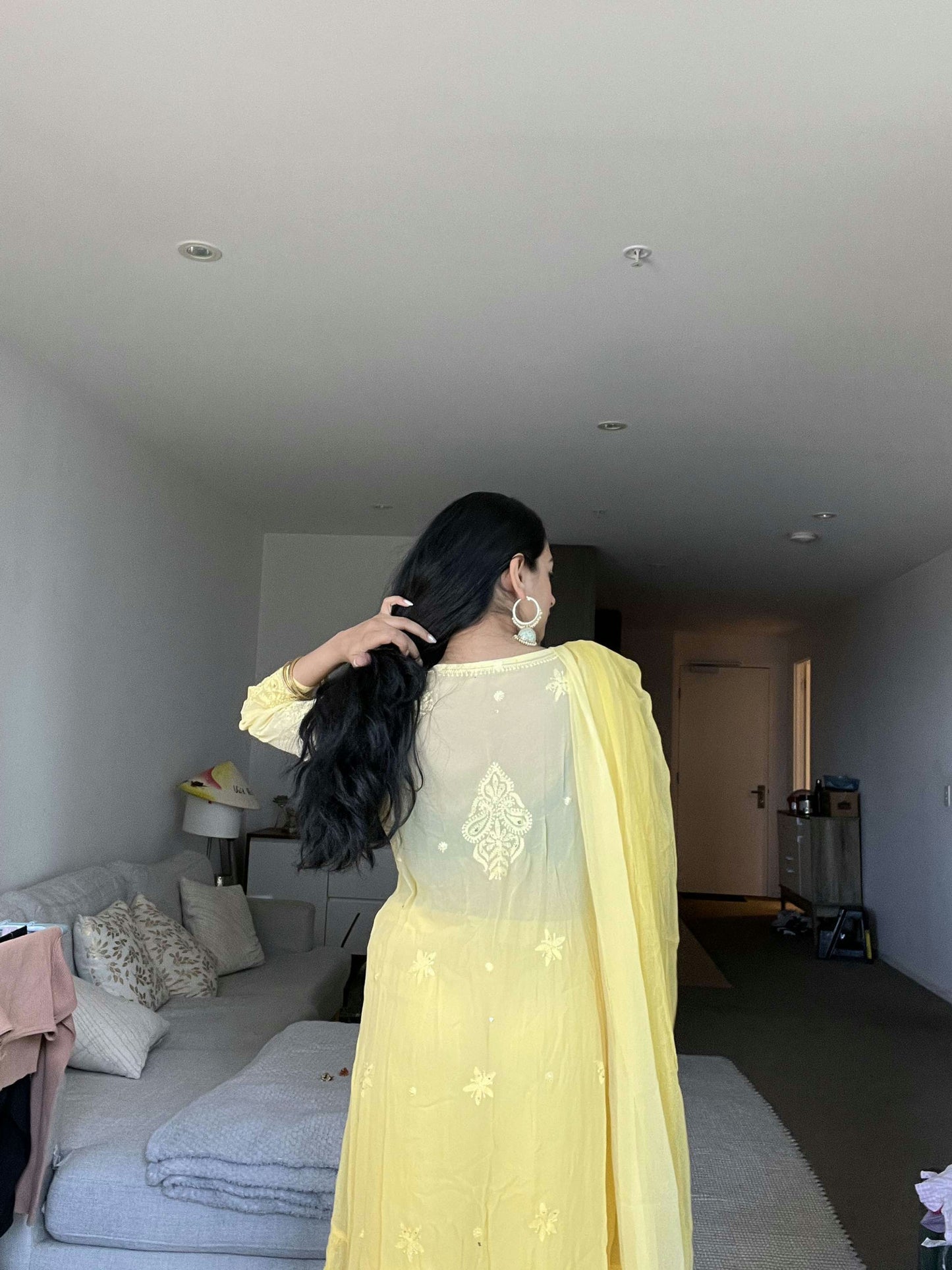 Designer Sharara suit