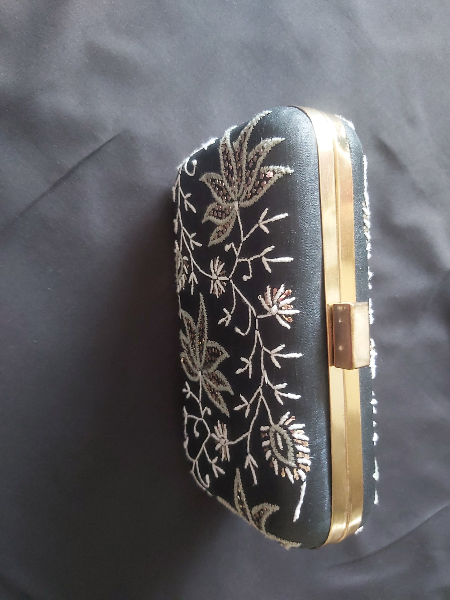Chikankari  designer clutch