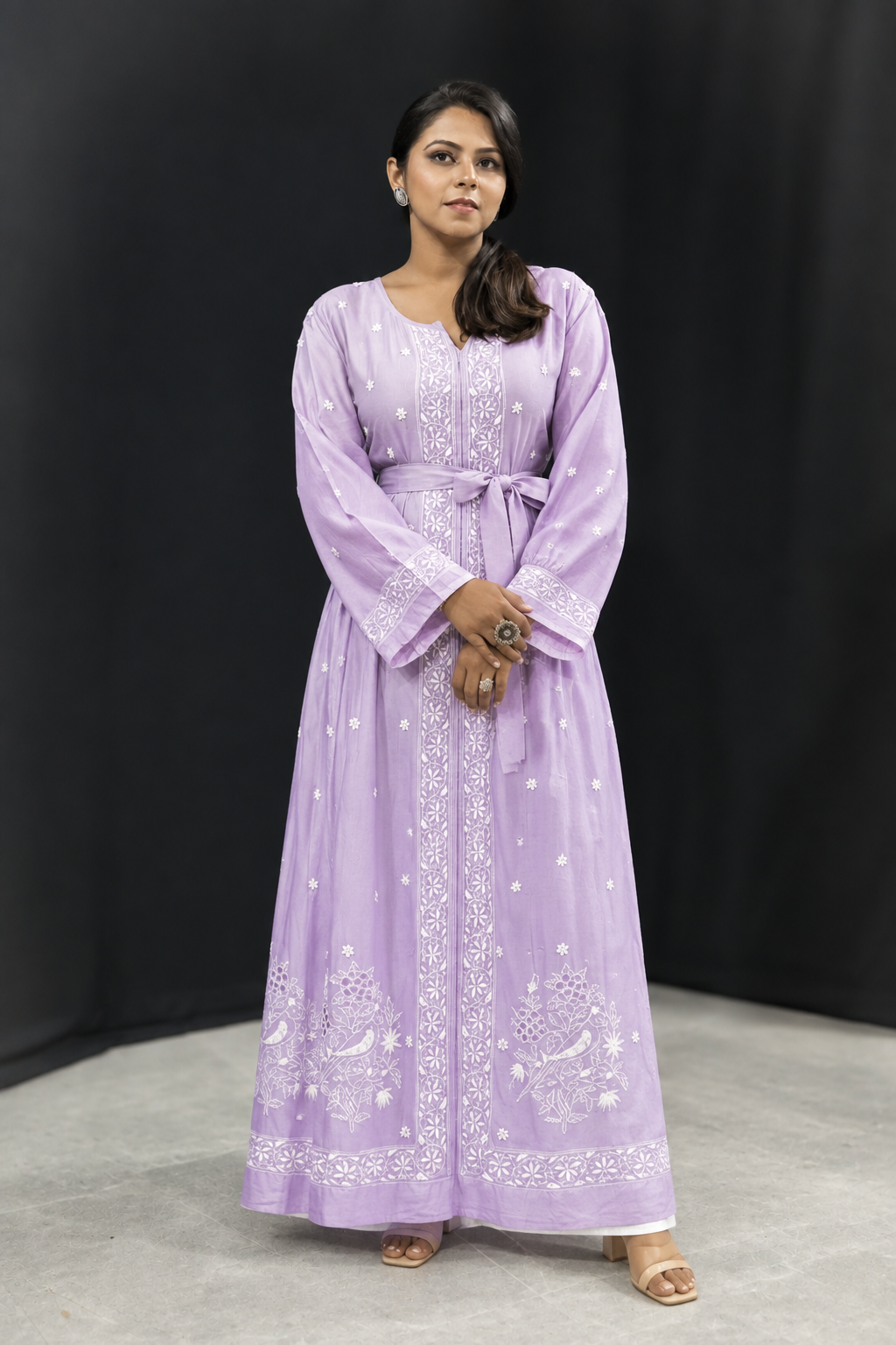 Silk Long dress nargisi